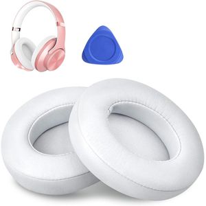 Professional replacement ear pad for Beats Solo 2 & Solo 3 cable free on-ear headphones with soft faux leather, strong adhesive tape