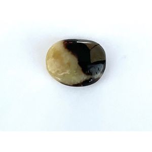 Rozenkwarts edelstenen trommelsteen mooie kwaliteit edelsteen in Linnen kado zakje met 1 knuffelsteen van ±3x4cm.