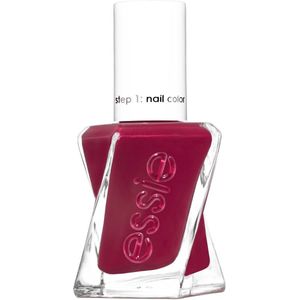 Essie gel couture - 340 drop the gown - rood - glanzende nagellak met gel effect - 13,5 ml