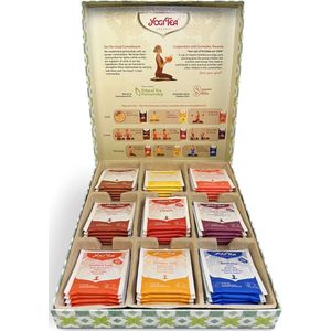 Yogi Tea Selection Box Geschenksdoos - 9x5 Stuks - 45 Theezakjes - Theedoos - Moederdag - Cadeau - Giftset - NL-BIO-01