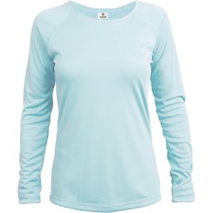 Vapor Apparel UPF 50+ UV-zonwering voor dames, performance T-shirt, lange mouwen