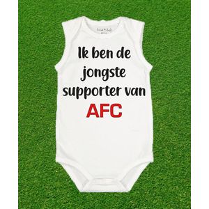 Rompertje jongste supporter van AFC