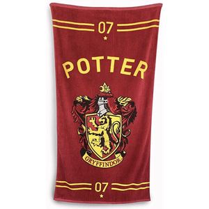 Groovy - Harry Potter Handdoek - Zwart - 100% Katoen