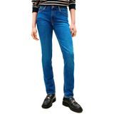 TOMMY HILFIGER - Jeans - Blauw Denim - Slimfit - 5-Pocket-Style