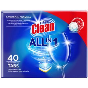 At Home Vaatwastabletten All-in-1 - 6 x 40 stuks - Voordeelverpakking
