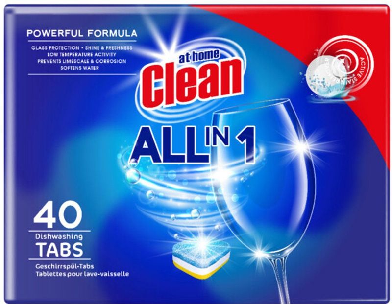 At Home Vaatwastabletten All-in-1 - 6 x 40 stuks - Voordeelverpakking