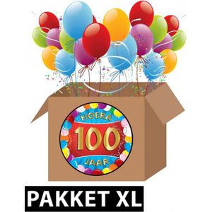 100 jaar versiering voordeel pakket XL