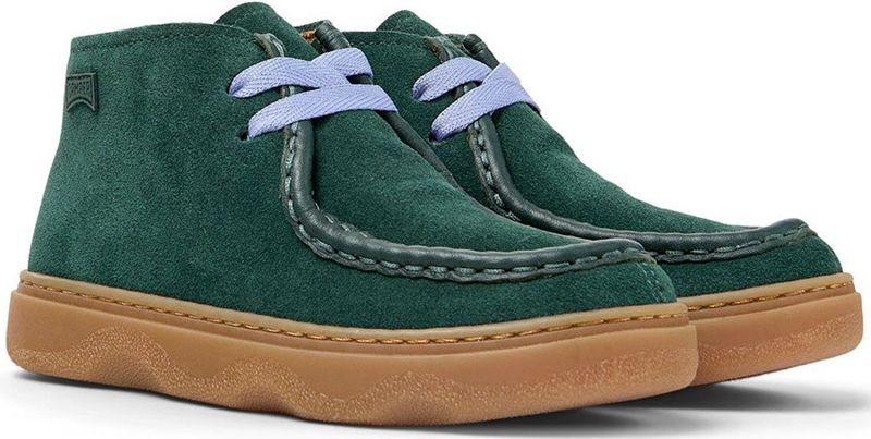 Camper Kiddo K900398 Wallabee Bootie, donkergroen 002, 25 EU, donkergroen 002, 25 EU