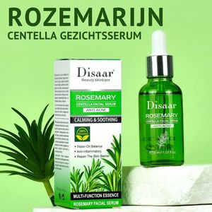 Rosemary Centella Gezichtsserum - Rozemarijn voor gezicht - Rozemarijnserum - Rosemary Facial Serum - Rosemary Serum - Anti-Acne - Acne