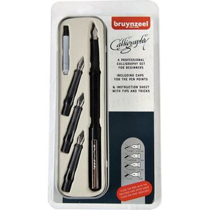 Kalligrafiepen bruynzeel beginnerset 60344008 | Set a 1 stuk | 3 stuks