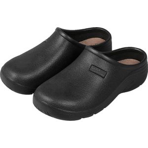 Tuinklompen Dames | Zwart | Maat 39 | Klompen Dames | Tuinschoenen | Garden Clogs dames | Schoenklompen | Werkklompen