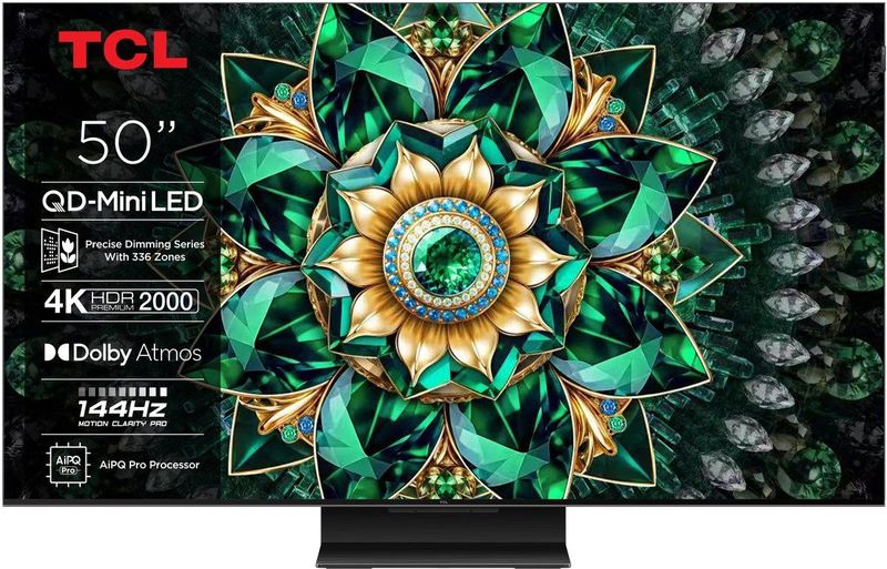 TCL - Q7C - 50 inch - 4K QD-MiniLED - Televisie