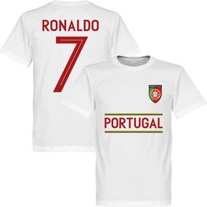 Portugal Ronaldo 7 Team T-Shirt - Kinderen - 152