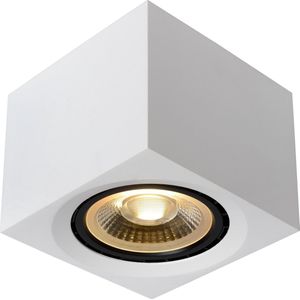 Lucide FEDLER Plafondspot - LED Dim to warm - GU10 (ES111) - 1x12W 2200K/3000K - Wit