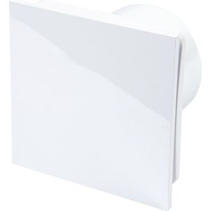 Sanivesk Inbouwventilator Design met timer vierkant Ø 100 mm
