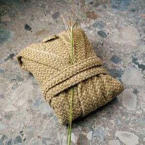 Kayori - Kakeyu - Badjas - Groen - Unisex - Biologisch Katoen