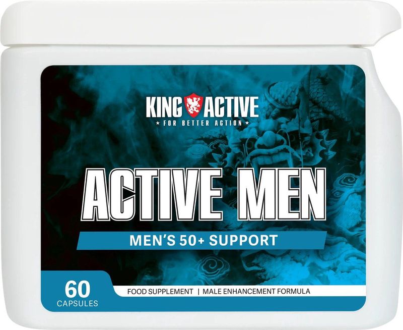 Active Men 50+ - Voedingssupplement - Natuurlijke Ingrediënten