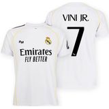 Real Madrid T-shirt voor volwassenen, 1e team 25-26, unisex, volwassenen