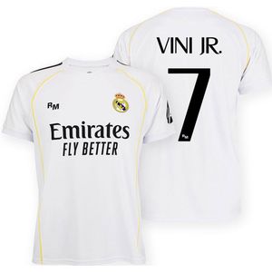 Real Madrid T-shirt voor volwassenen, 1e team 25-26, unisex, volwassenen