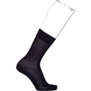 Bonnie Doon - Heren - Pure Cotton Sock - Blauw - maat 45-46 (2 paar)