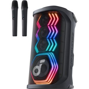 soundcore Rave 3S - Partyluidspreker - 200 W - Met AI-karaoke en Lichtshow