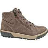 Longo - 1135592 Dames Veterschoenen - Taupe - Suède