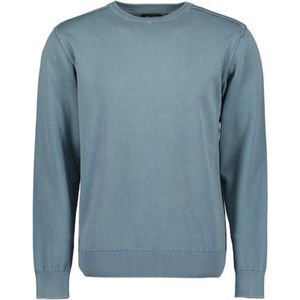 Blue Seven heren trui - sweater heren - jeansblauw - 376413 - maat XXL