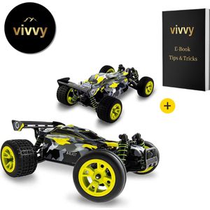 Auto Op Afstand Bestuurbaar - Auto Op Afstandsbediening 45 Km Per Uur - RC Auto Offroad Met 4 Wielaandrijving - 100% Speelplezier Garantie - 30 Minuten - Incl. Batterij