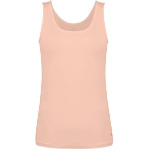 Undiemeister Tanktop Dames - Blush Dusk (Lichtroze) - Hemd Mouwloos - Perfecte Pasvorm - Zijdezachte Ademende Stof - Geen Labels - Basic Ondershirt - Tencel - Tanktop - Maat L