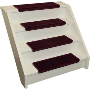 Trapmatten 15x Elite Soft Aubergine/Paars 65x22x3,5 Recht