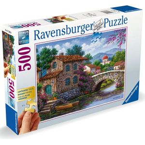 Ravensburger puzzel De brug over het water - Legpuzzel - 500 Large Format stukjes