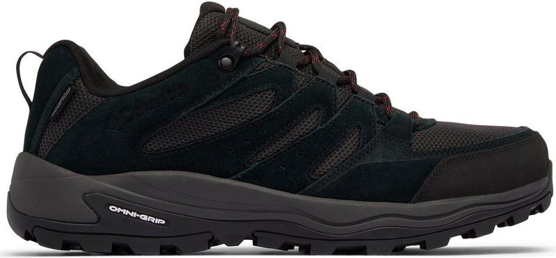 Columbia - REDMOND IV LOW WATERPROOF - Trekking- en Wandelschoenen - Zwart