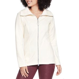 Skechers Snuggle Jacket damesfleecejack WJA283 OFWT wit