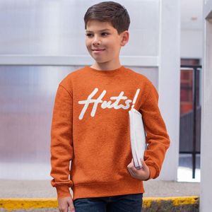 Oranje EK WK Koningsdag Trui Kind Huts (5-6 jaar - MAAT 110/116) | Oranje kleding / sweaters | WK Feestkleding