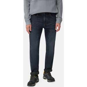 camel active 5-pocketbroek met thermische functie - Maat menswear-46/34 - Indigo blauw