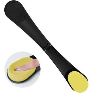 Zelfbruinende tapijt applicator, herbruikbare applicatietool,zelfbruinende tapijt applicator werkt met zelfbruinende crème, zelfbruinende tapijt applicator voor zelfbruinende lotion, mousse - Bodylotion applicator - voor - winter-geel