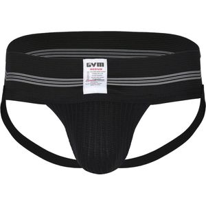 GYM Gym Old School Jockstrap met 3"" tailleband heren Jockstrap (1-Pack)