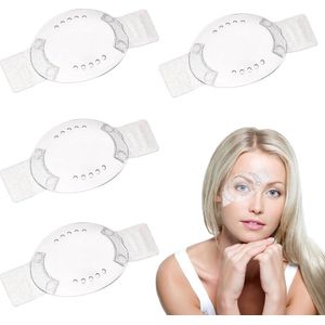 Oogpleisters - Transparant - 4-pack - Ademend - Comfortabel voor Postoperatieve Zorg