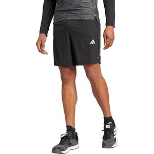 adidas Performance Gym+ Training 3-Stripes Geweven Short - Heren - Zwart- XS 9