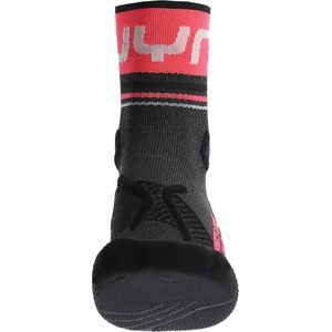 Uyn Loop Sportsokken Voor Vrouwen - Grijs/Roze GRIJS - Maat 41/42