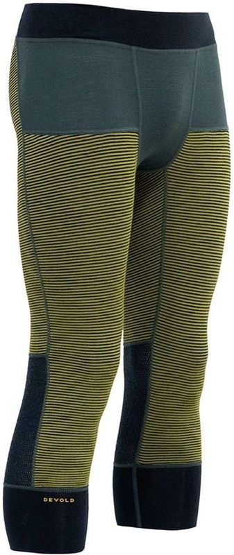 Devold Of Norway Tuvegga Merino 3/4 Basislaag Broek Groen S Man
