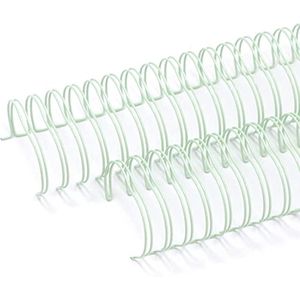 Set van 2 spiraalvormige ringen voor het binden van albums, notitieboeken en kalenders