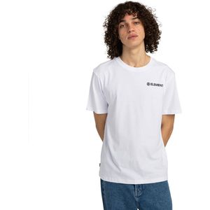 Element - Blazin - T-shirt - Wit - Korte Mouwen - Heren