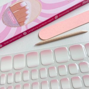 Slayo© - Gellak Pedicure - Babyboom - Nagelstickers - Gel Nail Wrap - Nail Art Stickers - Nail Art - Gellak Nagels - Gel Nagel Stickers - LED/UV lamp nodig