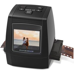 MKSS® Negatiefscanner - Diascanner Kopen - Digitaal Maken Oude Foto's - Zwart