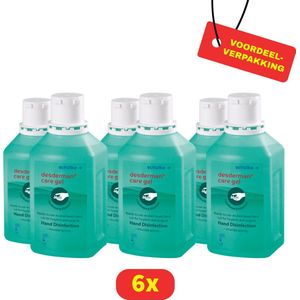 Desderman Verzorgingsgel - Handdesinfectie Gel - 6 x 100 ml - Voordeelverpakking
