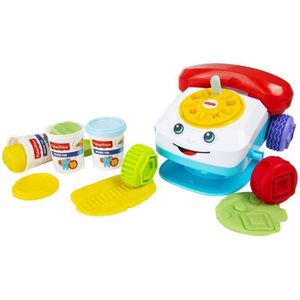 Fisher Price Klei Telefoon Met 3 Portjes Klei