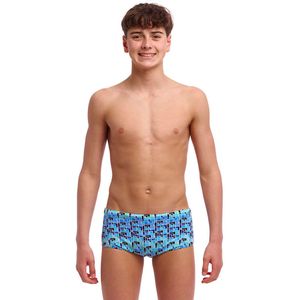 Funky Trunks Sidewinder Zwemboxer Blauw 12 Years Jongens