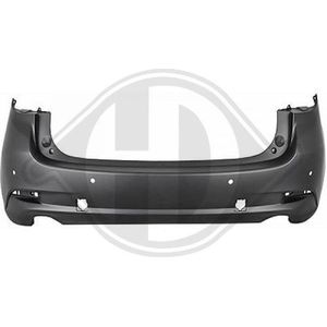 Achterbumper Mazda 3 (bm, Bn). Model: 2013-07 - 2023-10-29