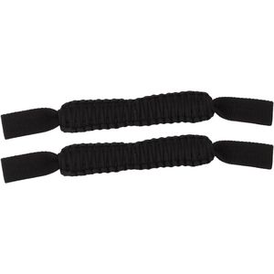 Headrest Handles, 29.6 Cm Headrest Roll Bar Handles Non-slip Paracord Handles Universal for Car SUV ATV UTV RV(Black)